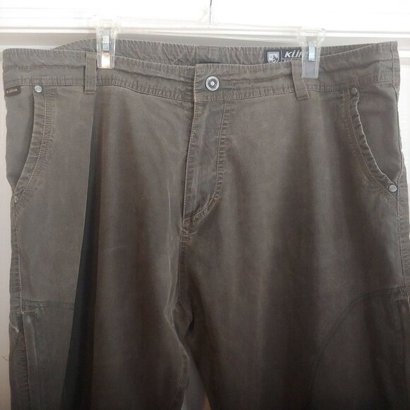 Kühl Active Mountain Men's Shorts Patina Brown 40 Hiking Camping - Picture 3 of 9